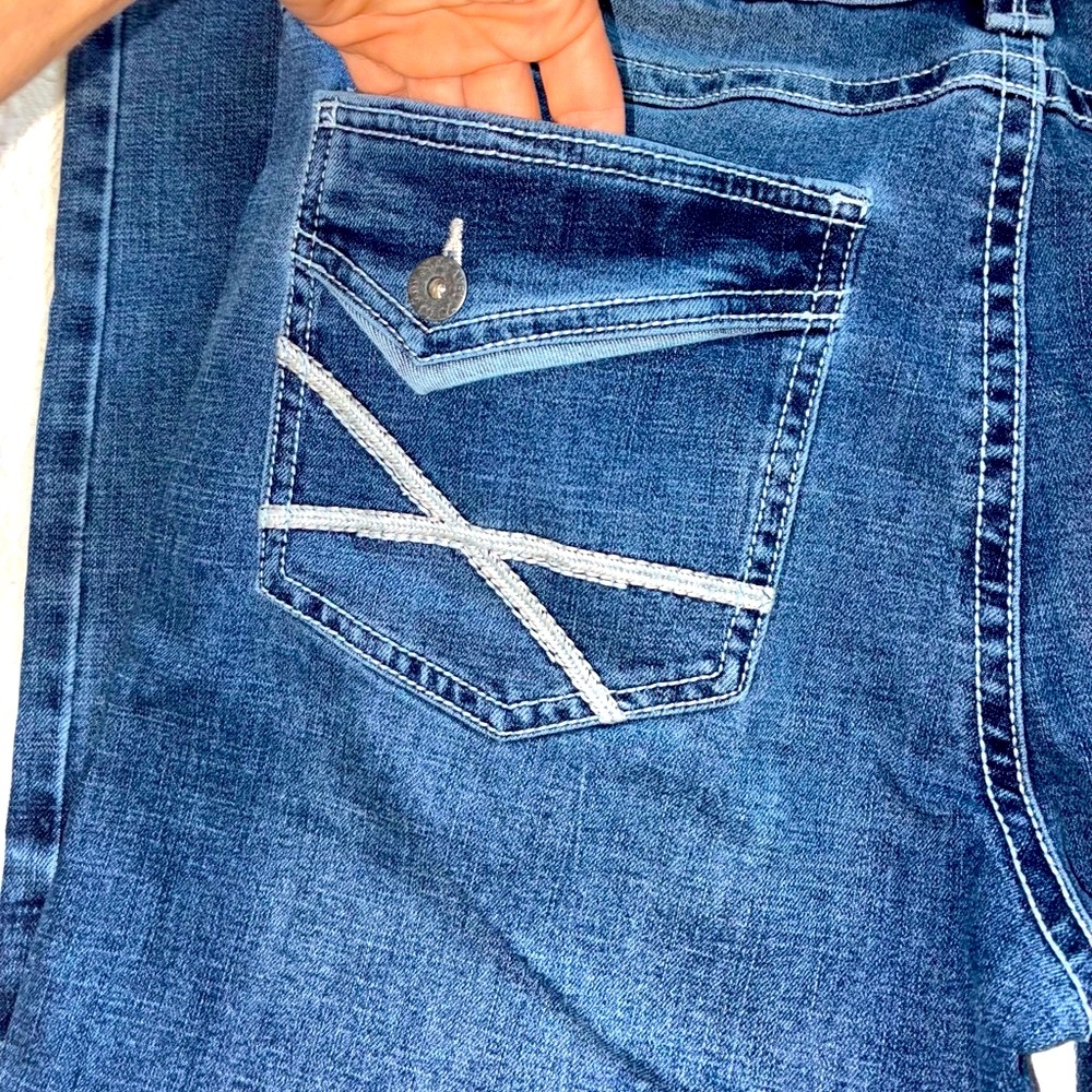 NWOT Men's TK Axel Nantckt Slim Bootcut Denim Jeans Size 36x32 - Picture 7 of 16